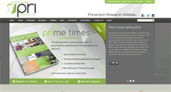 Desktop Screenshot of primeforlife.org